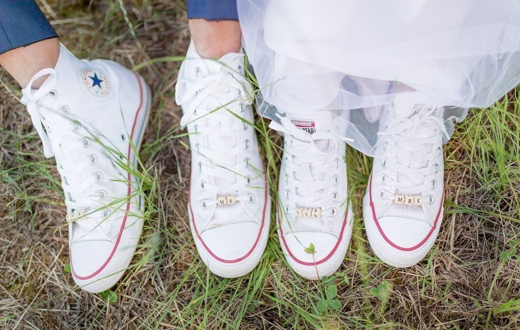 Se marier en baskets - Blog Les moments M - Wedding Planner Lyon