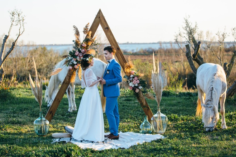 Déco de mariage : 20 arches canons pour votre cérémonie laïque - A