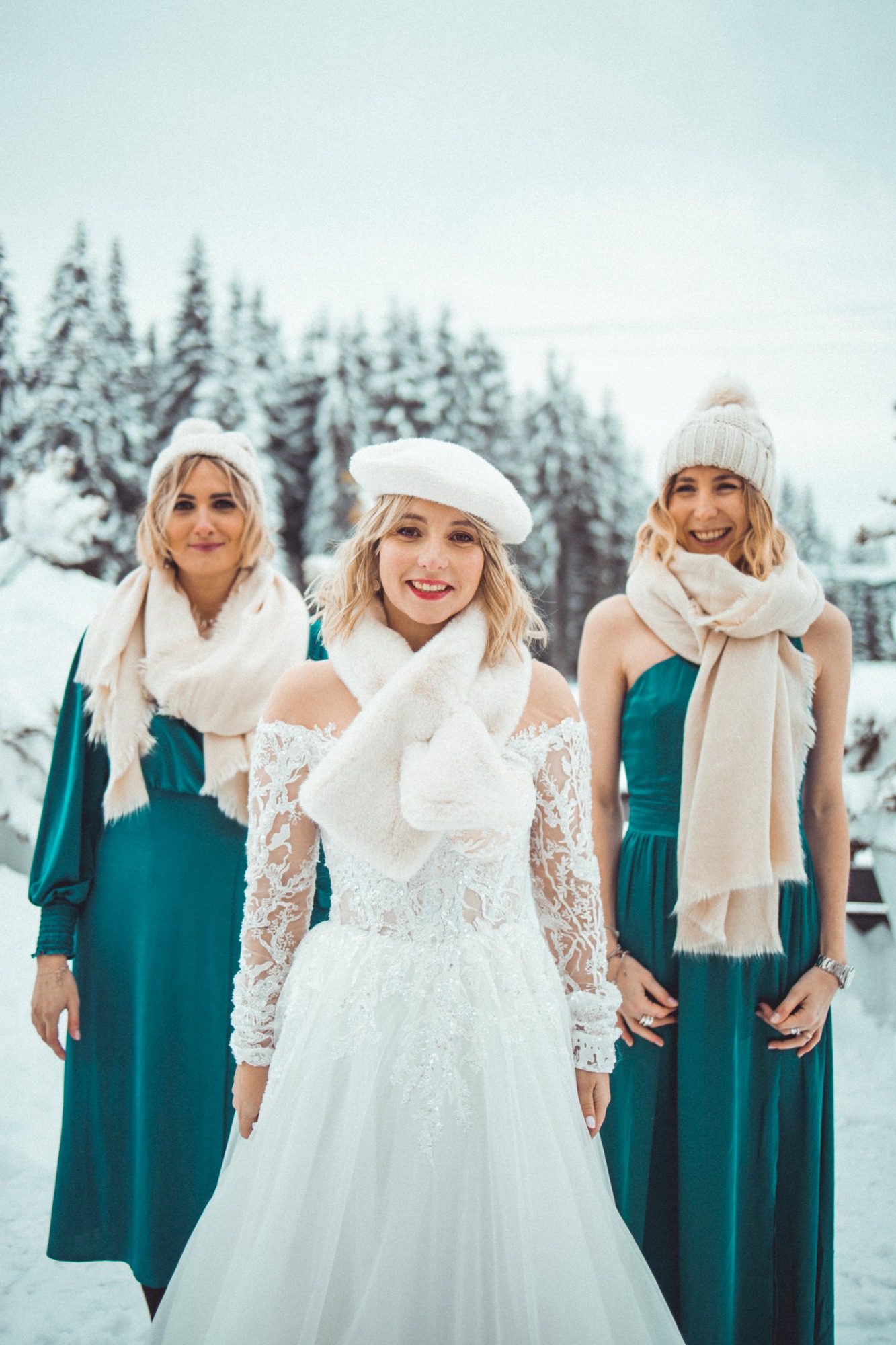 Mariage d'hiver : fugue amoureuse à la neige - les moments m - wedding planner lyon