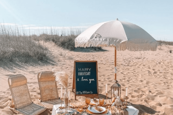 Comment organiser un pique-nique bohème sur la plage ? wedding planner lyon – les moments m