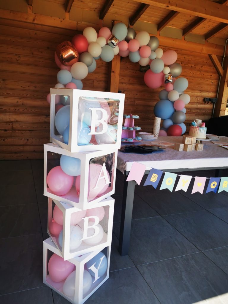 gender reveal party lyon - les moments wedding planner lyon - organisation d'événements