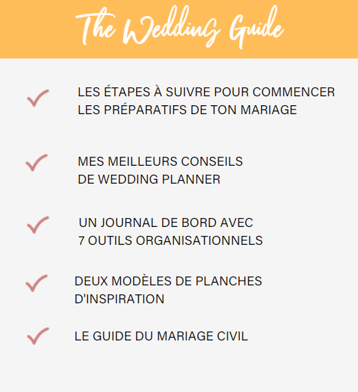 The wedding guide – les moments m – wedding planner lyon